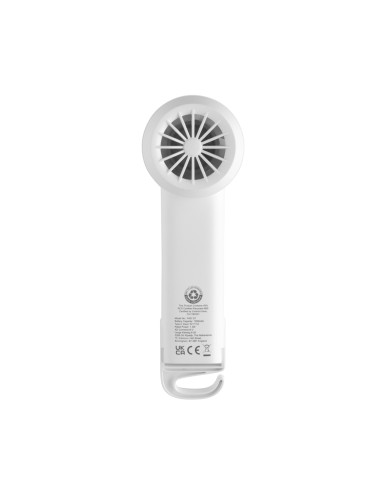 Ventilatore portatile ricarcabile Twist in rPlastica RCS