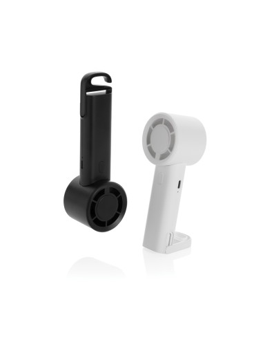 Ventilatore portatile ricarcabile Twist in rPlastica RCS