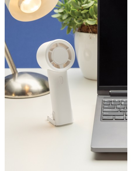 Ventilatore portatile ricarcabile Twist in rPlastica RCS