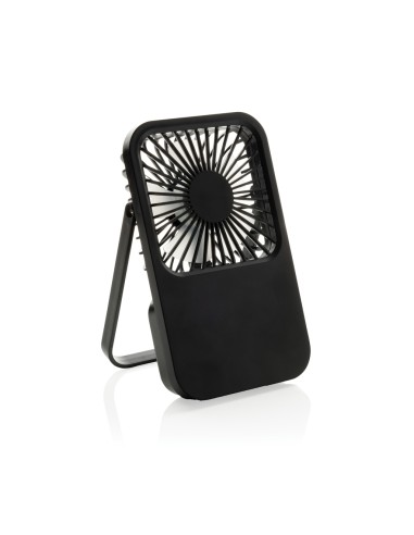 Ventilatore ricaricabile da tavolo Aervina uin rPlastica RCS