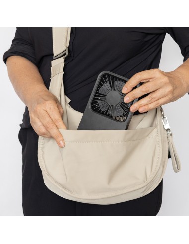 Ventilatore ricaricabile da tavolo Aervina uin rPlastica RCS