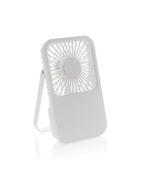 Ventilatore ricaricabile da tavolo Aervina uin rPlastica RCS