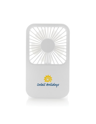 Ventilatore ricaricabile da tavolo Aervina uin rPlastica RCS