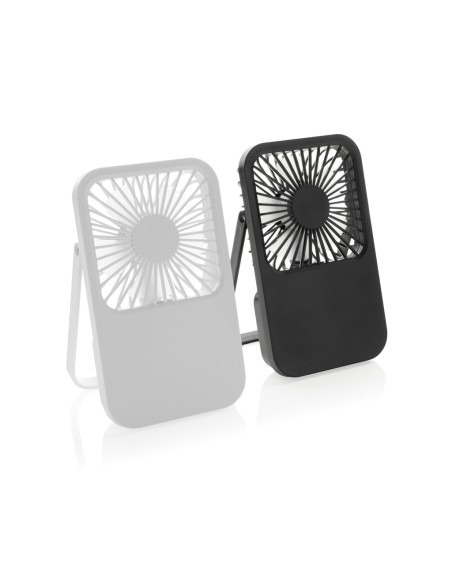 Ventilatore ricaricabile da tavolo Aervina uin rPlastica RCS