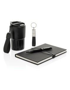 Set regalo business deluxe Swiss Peak con bicchiere RCS
