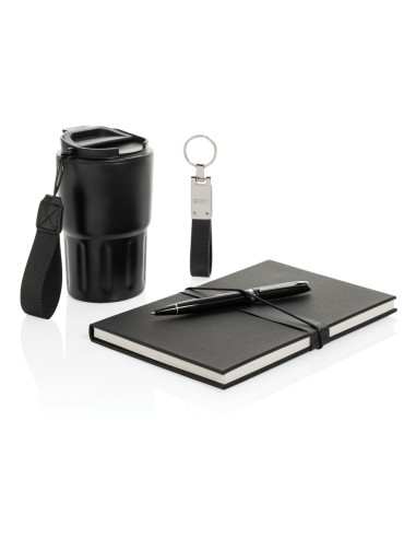 Set regalo business deluxe Swiss Peak con bicchiere RCS
