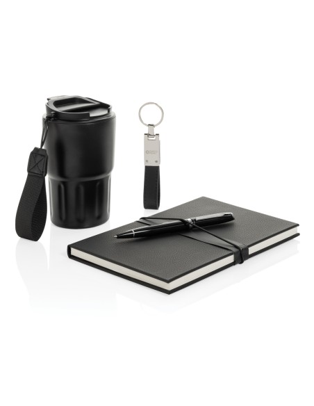 Set regalo business deluxe Swiss Peak con bicchiere RCS