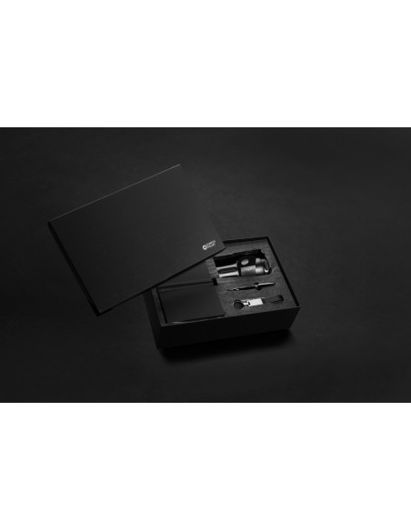 Set regalo business deluxe Swiss Peak con bicchiere RCS