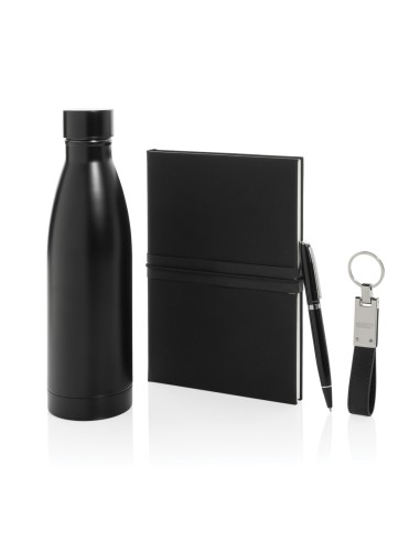 Set regalo business deluxe Swiss Peak con bottiglia RCS