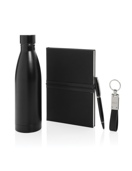 Set regalo business deluxe Swiss Peak con bottiglia RCS