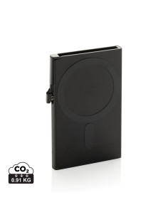 Porta carte magnetico RFID in alluminio per smartphone