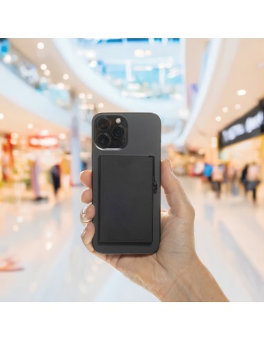 Porta carte magnetico RFID in alluminio per smartphone