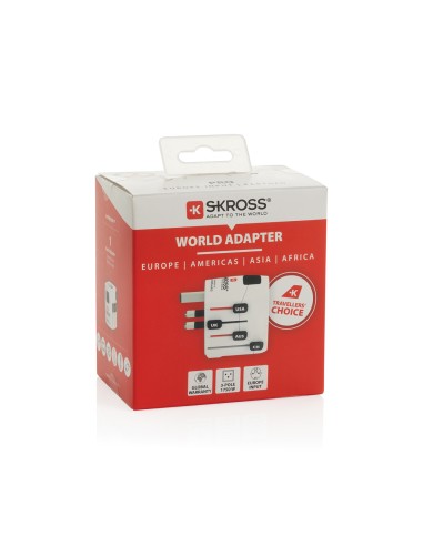 SKROSS Adattatore da viaggio universale Pro 3 poli