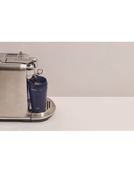 Bicchiere Topl in rAcciaio con tappo 360 brevettato 354ml