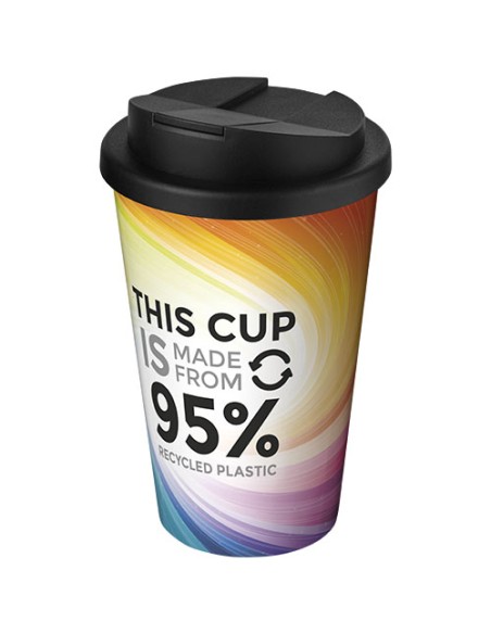 Bicchiere termico con chiusura ermetica da 350 ml Brite-Americano® Recycled