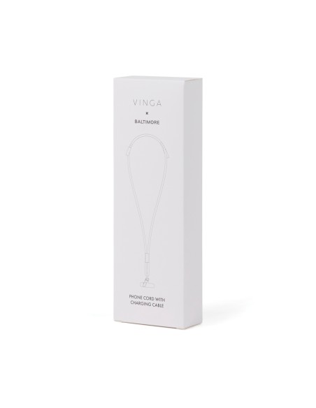 Cordino con cavo di ricarica VINGA Baltimore RCS
