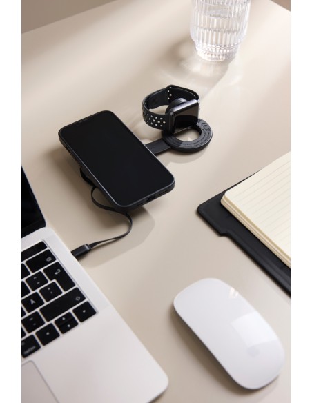 Caricatore wireless 2in1 da viaggio 15W VINGA Baltimore