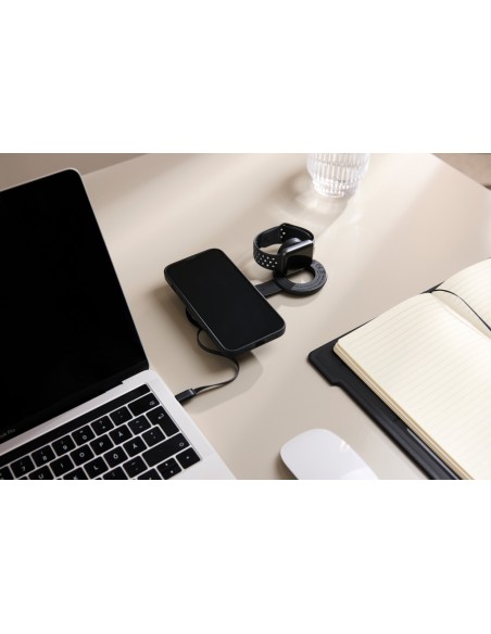 Caricatore wireless 2in1 da viaggio 15W VINGA Baltimore