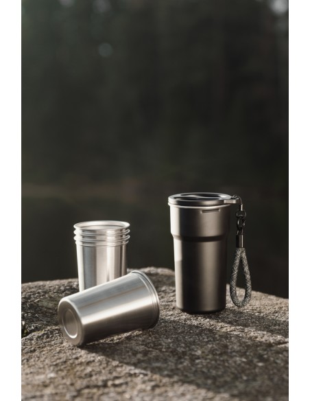 Set 4 tazze in rAcciaio VINGA Parks RCS 250ml