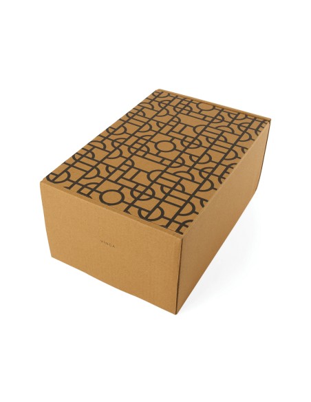 Set 4 asciugamani VINGA Verso in cotone organico OCS