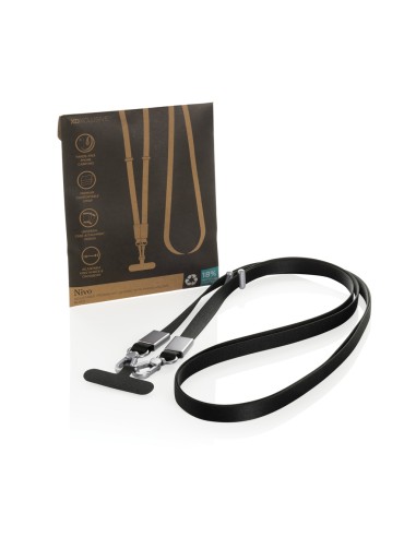 Cordino/tracolla Nivo in rPET RCS