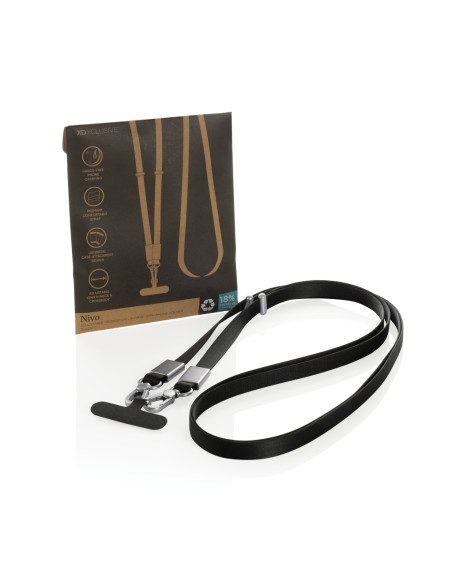 Cordino/tracolla Nivo in rPET RCS