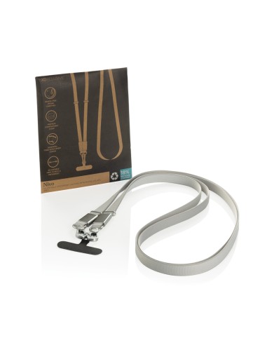 Cordino/tracolla Nivo in rPET RCS