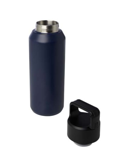 Borraccia termica in acciaio inossidabile riciclato certificato RCS con isolamento sottovuoto in rame da 600 ml Vasa (adatta 