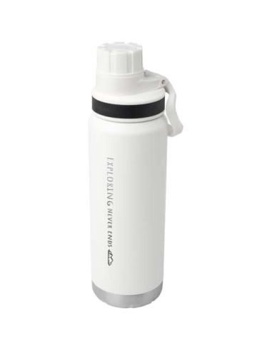 Borraccia termica in acciaio inossidabile riciclato certificato RCS con isolamento sottovuoto in rame da 700 ml Fortis (adatt