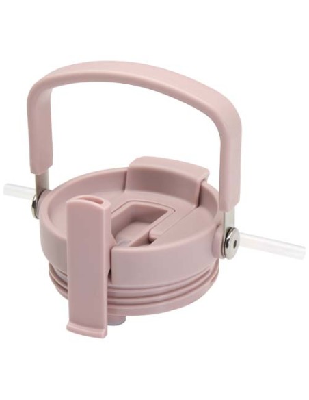 Bicchiere termico da 900 ml in acciaio inossidabile riciclato certificato RCS con sottovuoto in rame e coperchio a doppia fun