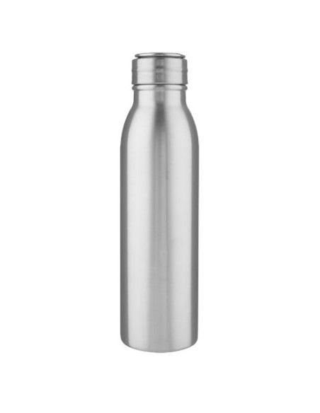 Borraccia sportiva Harper da 700 ml in acciaio inossidabile con anello in metallo