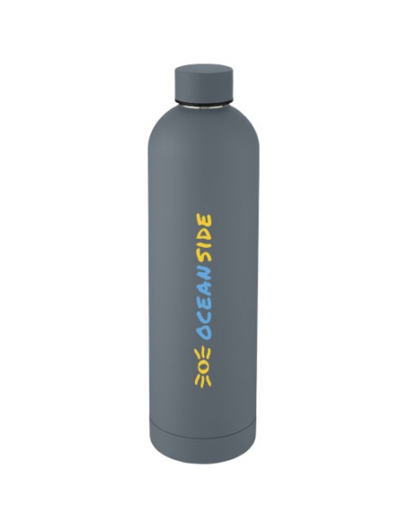 Bottiglia Spring da 1 litro con isolamento sottovuoto in rame