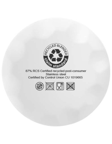 Borraccia termica in acciaio inossidabile riciclato certificato RCS con isolamento sottovuoto in rame da 500 ml Cove 