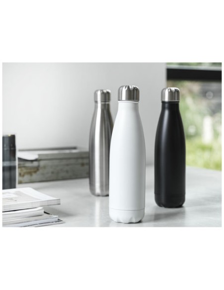 Borraccia termica in acciaio inossidabile riciclato certificato RCS con isolamento sottovuoto in rame da 500 ml Cove 