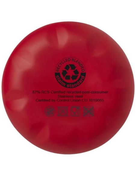 Borraccia termica in acciaio inossidabile riciclato certificato RCS con isolamento sottovuoto in rame da 500 ml Cove 