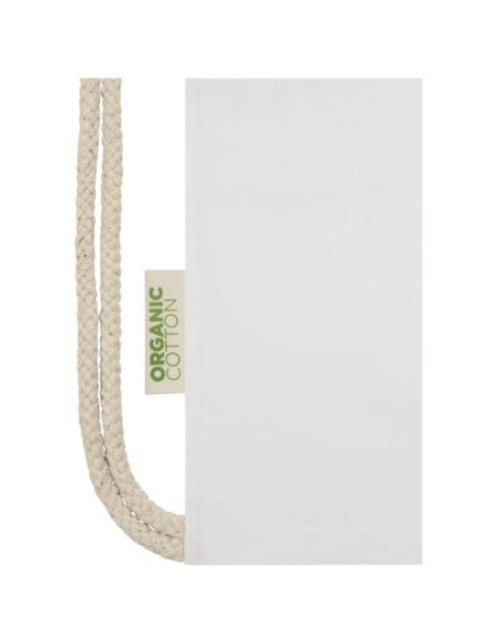 Zaino con cordoncino Orissa da 140 g/m² in cotone organico - 5L