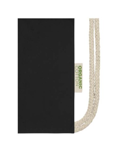 Zaino con cordoncino Orissa da 140 g/m² in cotone organico - 5L