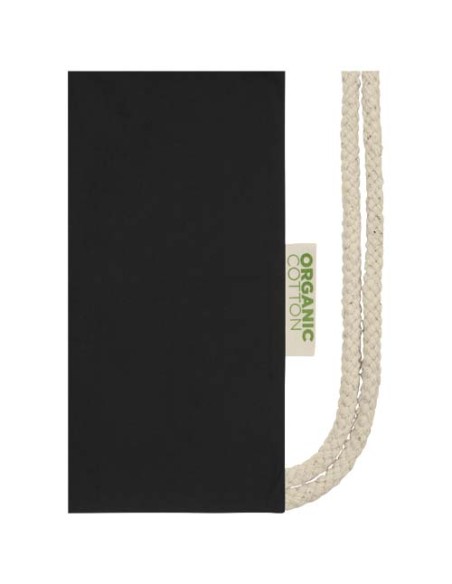 Zaino con cordoncino Orissa da 140 g/m² in cotone organico - 5L