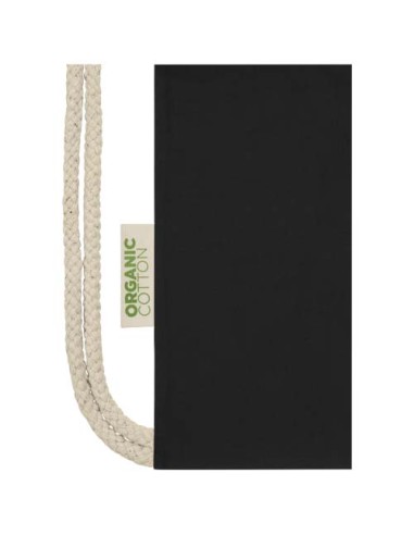 Zaino con cordoncino Orissa da 140 g/m² in cotone organico - 5L