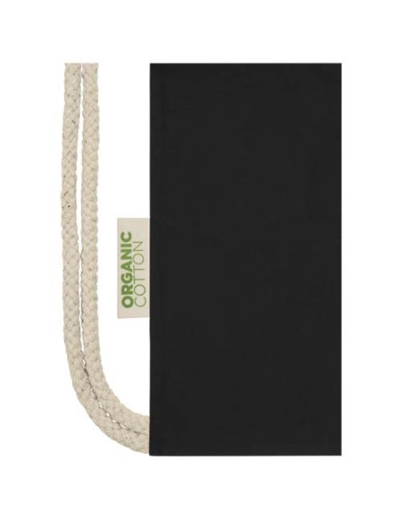 Zaino con cordoncino Orissa da 140 g/m² in cotone organico - 5L