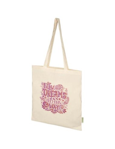 Tote bag in cotone biologico certificato OCS da 100 g/m² Odisha -7L