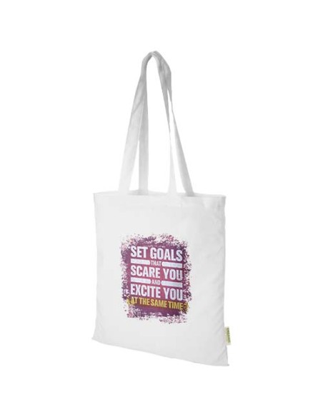 Tote bag in cotone biologico certificato OCS da 140 g/m² Odisha -7L
