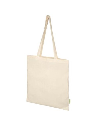 Tote bag in cotone biologico certificato OCS da 140 g/m² Odisha -7L