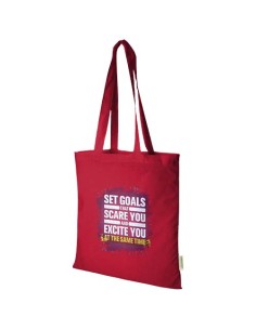 Tote bag in cotone biologico certificato OCS da 140 g/m² Odisha -7L