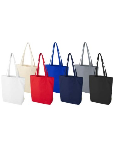 Tote bag in cotone biologico certificato OCS da 270 g/m² Odisha
