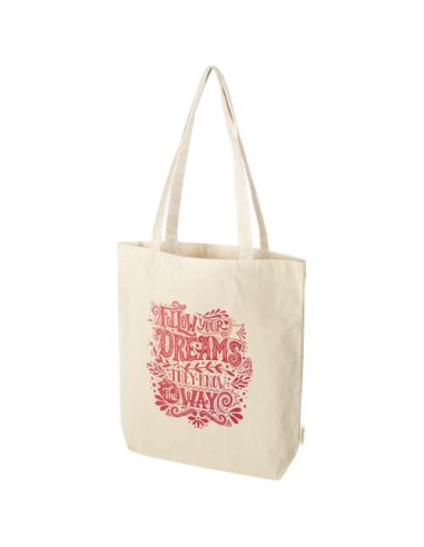 Tote bag in cotone biologico certificato OCS da 270 g/m² Odisha 