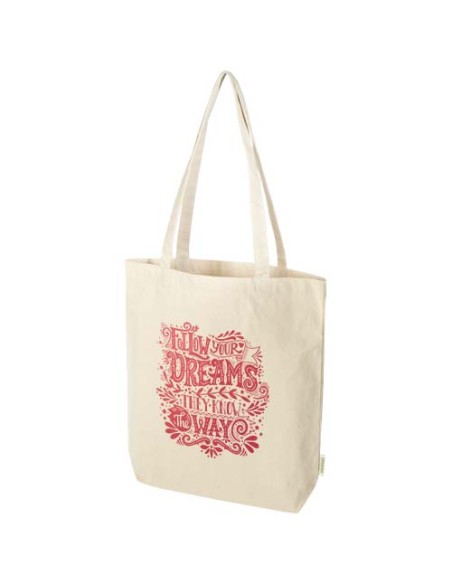 Tote bag in cotone biologico certificato OCS da 270 g/m² Odisha 