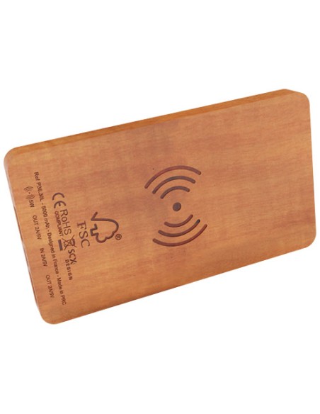 Power bank wireless luminoso da 5.000 mAh SCX.design P36