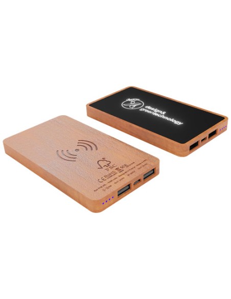 Power bank wireless luminoso da 5.000 mAh SCX.design P36