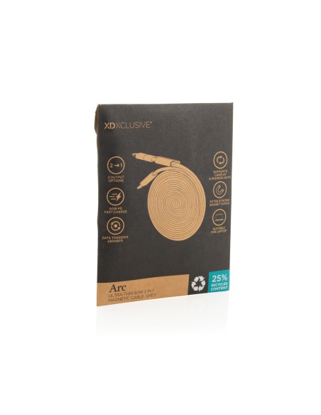 Cavo magnetico 2in1 Arc ultra fine da 60W